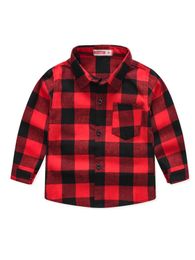 Camisas infantis Camisas para meninos casacos estilo ocidental roupas infantis 231219
