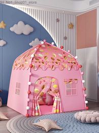 Toy Tents Children's Tent Indoor Playhouse Princess Girl's Playhouse Home Castle Playhouse Kindergarten Toy Room Q231220