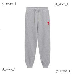 Designers Casual Amis Pants Mens Trousers Sweatpants High Pull Ami Edition Fashion Autumn Winter Love Embroidery Guard Pants Ami Sweater 5758