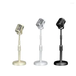 Microphones Top Deals Classic Retro Dynamic Vocal Microphone Vintage Mic Universal Stand For Live Performance Karaoke Studio Record
