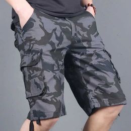 Men's Shorts Camouflage Camo Cargo Shorts Men Summer Casual Cotton Multi-Pocket Baggy Short Hip Hop Streetwear Army Military Shorts Homme 44 YQ231220