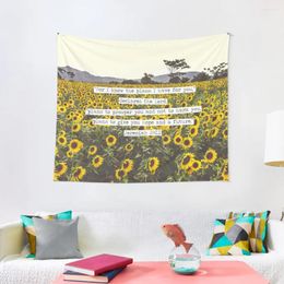 Tapestries Jeremiah Sunflowers Tapestry Japanese Room Decor Cute Things Carpet On The Wall Aesthetic