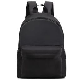 School Bags TINAYT Women Men Fashion Solid Colour Large Capacity Waterproof Backpacks Outdoor Travel Student Schoolbag Computer Backpacks 231219