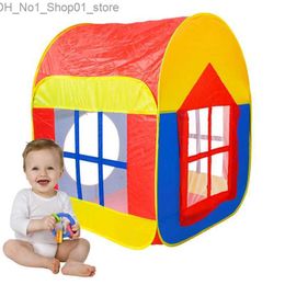 Toy Tents Play Tent Toys Ball Pool For Children Kids Ocean Balls Dry Pool Game Play House Foldable Playpen Tunnel Birthday Gift Dropship Q231220