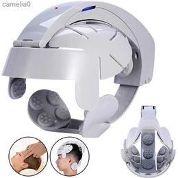 Electric massagers BXA Electric Head Massage Instrument Humanised Relaxation Massage Relax Easy Acupuncture Point Brain Massager Health Care DeviceL231220