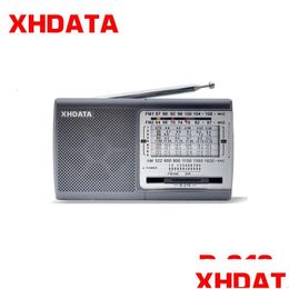 Radio Xhdata D219 Fm Portable Am Sw 19 11 Bands Receiver High Sensitivity Shortwave Pocket Ser Earphones Jack 230719 Drop Delivery E Dh1Ky