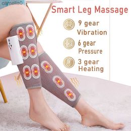 Electric massagers Electric Vibration Leg Massager Hot Compress Professional Pressure Therapy Foot Massage Air Compression Muscle Relief PainL231220