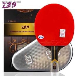 Table Tennis Raquets Friendship 729 King 9 Star 8 Star Table Tennis Racket Carbon Ping Pong Paddle High Sticky Pips-in Pingpong Bat with BagL23118