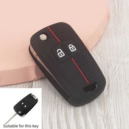 Car Key Silicone Key Cover Car Key Case For Opel Insignia Astra J Zafira Corsa D Mokka Meriva For Chevrolet Aveo Prism Spark Trax Cruze