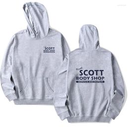 Men's Hoodies ScoBody Shop Women Hoodie One Tree Hill Car Mechanic Loose Hooded Sweatershirt Boy Clothing Oversized