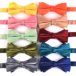 Bow Ties Men Tie Casual Candy Colour Bowtie For Women Knot Groom Wedding Cravats Party Groomsmen Bowties