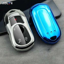 Car Key Soft TPU Car Remote Key Case Cover For Buick Envision Vervno Encore GS 20T 28T New LACROSSE Opel Astra K Car Styling Accessories