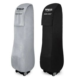 Leisure Sports Golf Bag Rain Cover Dustproof Nylon Material Flight Travel Case For Outdoor Storage Bag Black Grey Colour 231220