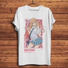 Men's T Shirts My Dress Up Darling Kawaii Marin Kitagawa Funny Anime Tshirt Men Casual Shirt Homme Unisex Streetwear Otaku Coser Waifu Tee