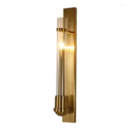 Wall Lamps Personality Restaurant Product Aisle Staircase Sconce Modern Led Mirror Lighting Bedroom Glass Lights