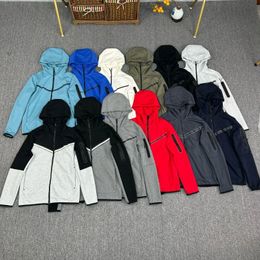 Men's Jackets Men's Coat Spring and Autumn Knitted Hooded Air Layer Cotton Zipper Sweater Athleisure Top Jacket Anti-Shrink Shirts 231219