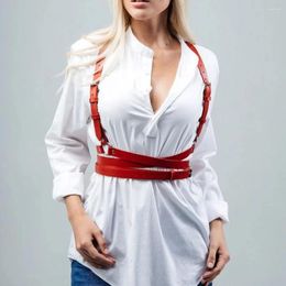 Belts Women Harness Bra Fashion Chest Belt Leather Lingerie Bondage Body Hanrsss Corset Suspenders For Clothing