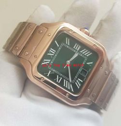 14 styles Topselling latest style men Wristwatches Rose gold 39 MM green dial 2813 movement Auto Date Super quality mechanical automatic mens watches DE