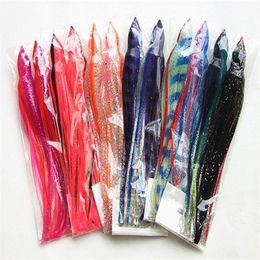 octopus lures fishing lure fishing tackle sea trolling baits soft bait big game fishing lures 9-9 5inch Colour mixed high quality315K