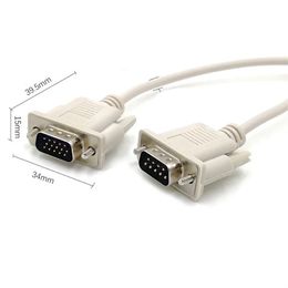 Pure copper 9-pin to 15-pin DB9 to VGA signal line, serial port to VGA data line, 232COM port conversion line