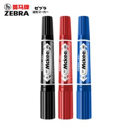 Zebra 3pcs Doubleheaded Markerpen MO150MC Large Capacity Oilproof Waterproof Painting Marking Pen Does Not Fade Art Supplies 231220