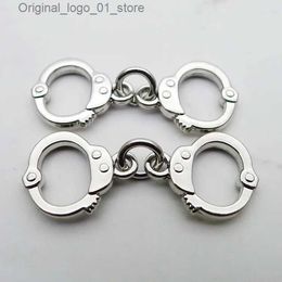 Keychains Lanyards Handcuffs Forever Police Charm Pendants Jewellery Making Finding DIY Necklace Earring Accessories Handmade Tools 6pcs Q231220