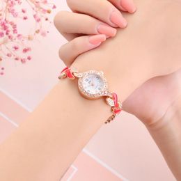 Wristwatches Women's Fashion Quartz Watch Small Dial Pointer Display Wristwatch For Valentine's Day Christmas Gift