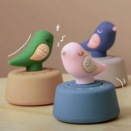Kitchen Timers Cute Choo-choo Bird Clock Timer Student Learning Time Manager Home Kitchen Timer Mechanical Reminder 231219