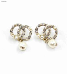 Earrings pearl bridal earring designer fashion earrings for woman love geometric stud luxury Jewellery hoop women studs designers Dec 19 hi-q
