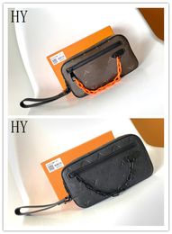 Designer Luxury Pochette Volga M55703 Trillon Second Bag leather Wallet 7A Best Quality
