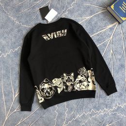 Ev Hoodie Designer M Evised Erkek Kadın Evleri Hoodie Nakış Sokak Hip Hop y2k m-şekilli kazak sweatshirts Top giysi 1160