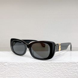 Fashionable sunglasses metal acetate fiber square rectangular B6003 drivers outdoor beach high end sunglasses with original box