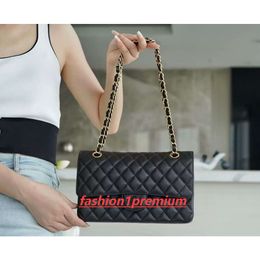 10A Original quality Luxury goods shoulder bag designer bags 25cm woman caviar leather crossbody fashion High-End chain bagss lady purse