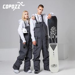 COPOZZ Men Women Ski Jacket Ski Pants Winter Warm Windproof Waterproof Ski Coat Overalls Outdoor Sport Skiing Clothing Snowboard 231219