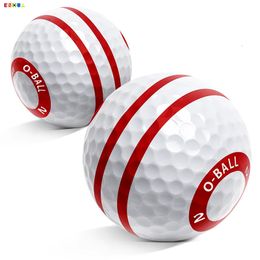 6PCS Golf Ball White 4m Golf Three-layer Game Ball High Elasticity Rubber Sarin Material 80 Hardness Wind Tunnel Ball 231220