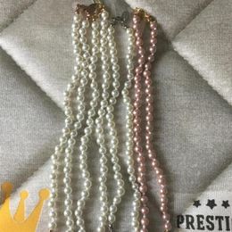 Boutique pendant full of diamond pearl chain clavicle chain ladies fashion chain necklace high quality jewelry accessories242I