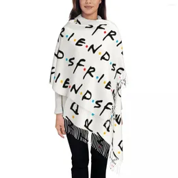 Scarves Friends Tv Show Scarf For Womens Warm Winter Pashmina Shawl Wrap Long Large With Tassel Lightweight