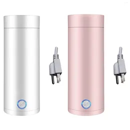 Water Bottles Portable Electric Kettle Boiler Bottle US Adapter Small Tea Pot Travel Mini Thermal For Coffee Boiling Beverage