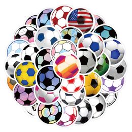 60PCS Personality Football Pattern Stickers Cartoon Ball Graffiti Sticker Kids Sticker Toy DIY Luggage Laptop Skateboard Motorcycle Bicycle Decals