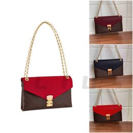 Mirror Quality Square Crossbodytote Shoulder bags Luxurys Women chain strap handbag Purse Ladies Handbags wallets designer real Leather match canvas Envelope bag