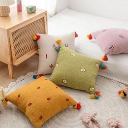 Pillow Wind Autumn And Winter Day Hold Sofa Sitting Room Bedroom Bed Bay Pillows Cover Window Decorative