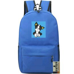 Iggy backpack Jojo Bizarre Adventure day pack The Fool Dog school bag Cartoon Print rucksack Sport schoolbag Outdoor daypack