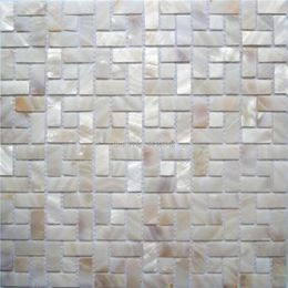 Wallpapers Natural Mother Of Pearl Mosaic Tile For Home Decoration Backsplash And Bathroom Wall 1 Square Meter lot AL1041887