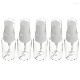 Storage Bottles 5Pcs Beauty Transparent Plastic Perfume Empty Spray Bottle Small Travel With Fine 20Ml