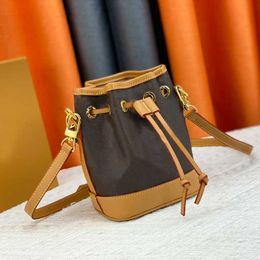 Women Handbag Designer Bucket Bag Top Quality Mini Purse Nano Noe Crossbody Bags Shoulder Straps Drawstring Bags Clutch Tote M81266 M46291