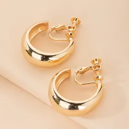 Backs Earrings Alloy Clip For Women Girls No Pierced Fashion Jewelry Accessories Gift