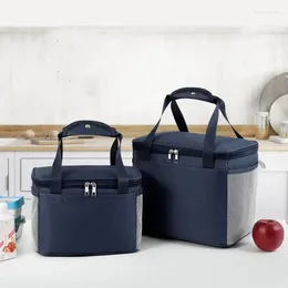 Dinnerware Insulation Bag Lunch Box Handbag Bento Aluminium Foil Thickened Waterproof Office Student