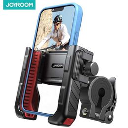 New Biking Phone Holder 360° View GPS Clip One-hand Operation Bicycle Motorcycle MobilePhone Holder For 4.7-7" Shockproof