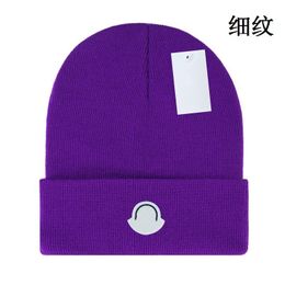 2023 Fashion Designer beanie luxury beanie temperament versatile knitted hat warm design hat Christmas gift higher quality goods MK01