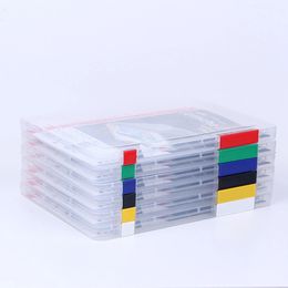 Paper Organisers Plastic Durable Storage Box Cases SchoolOffice Supplies Document A4 Clear File Tranparent 231220